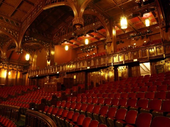 Interior of the main auditorium